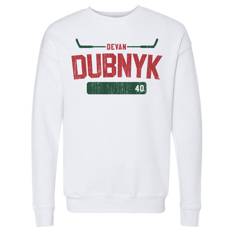 Devan Dubnyk Men's Crewneck Sweatshirt | 500 LEVEL