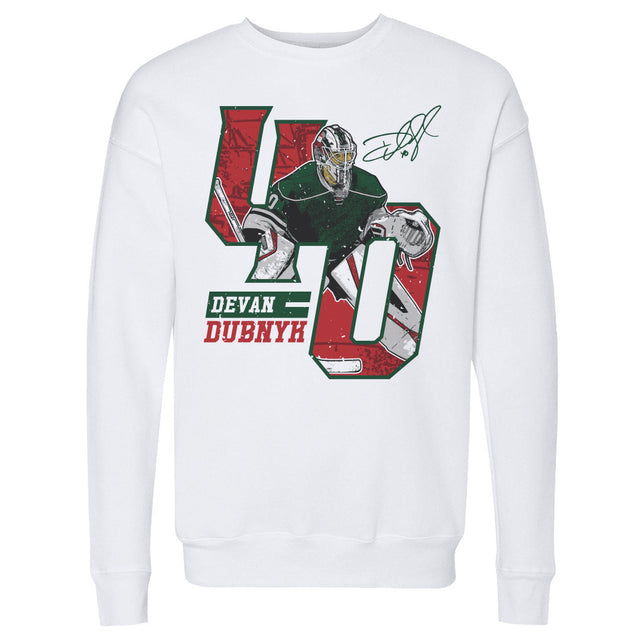 Devan Dubnyk Men's Crewneck Sweatshirt | 500 LEVEL
