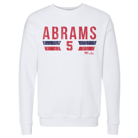 CJ Abrams Men's Crewneck Sweatshirt | 500 LEVEL