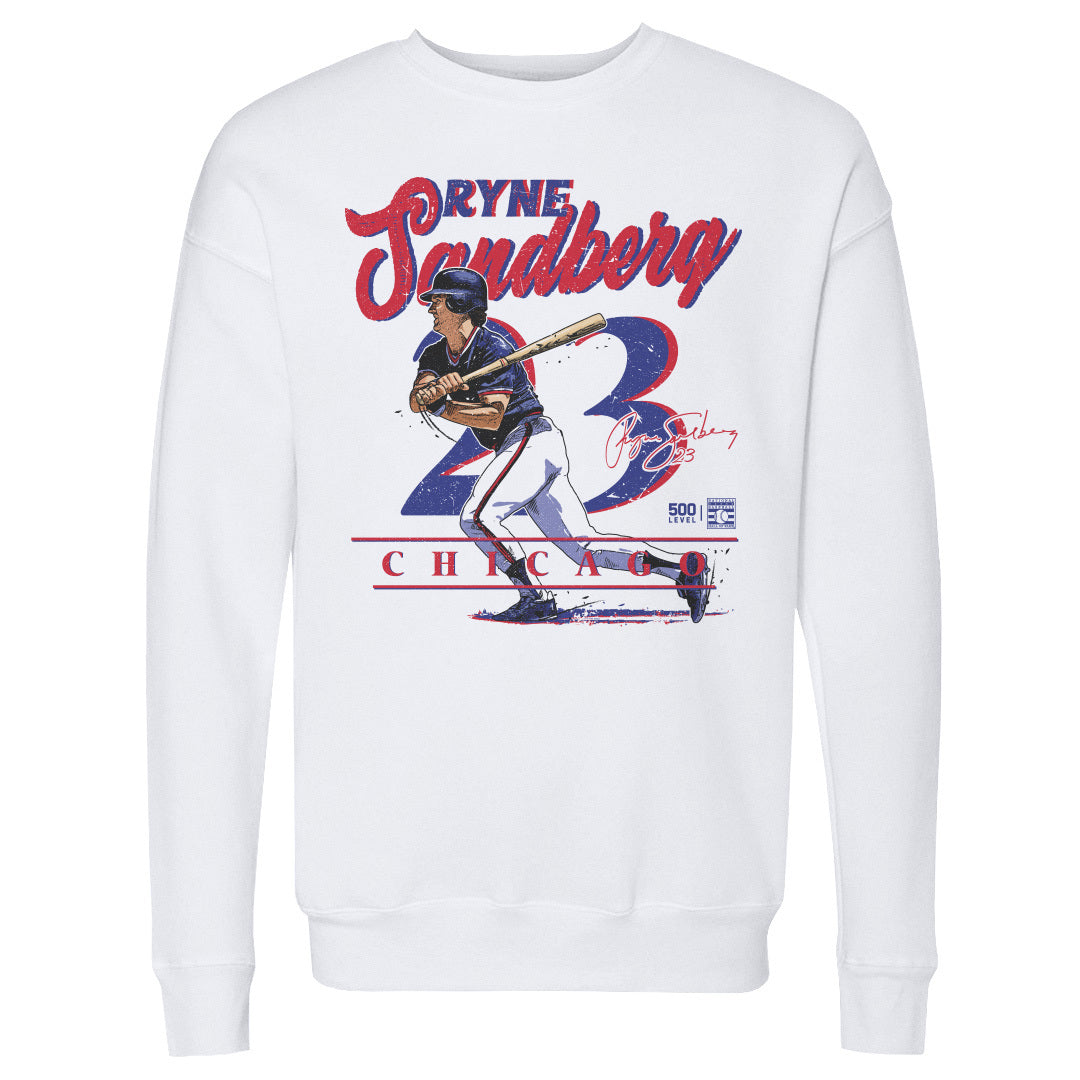Ryne Sandberg Men's Crewneck Sweatshirt | 500 LEVEL