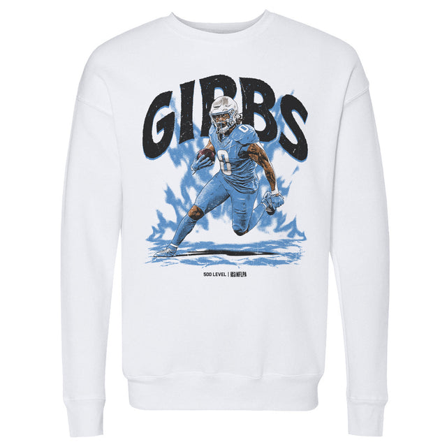 Jahmyr Gibbs Men's Crewneck Sweatshirt | 500 LEVEL
