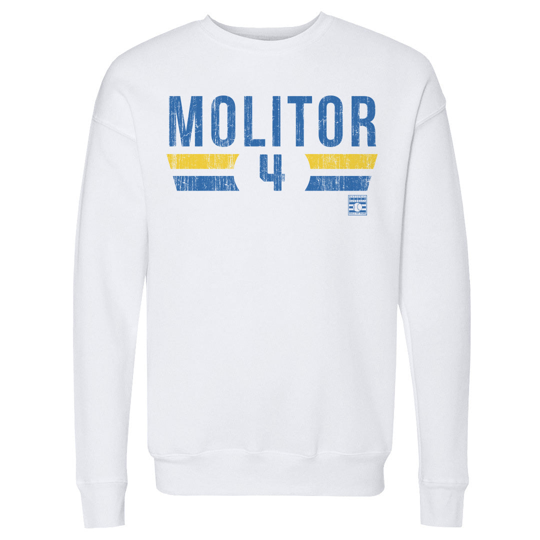 Paul Molitor Men's Crewneck Sweatshirt | 500 LEVEL