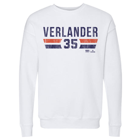 Justin Verlander Men's Crewneck Sweatshirt | 500 LEVEL