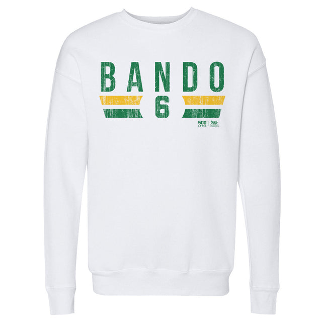 Sal Bando Men's Crewneck Sweatshirt | 500 LEVEL
