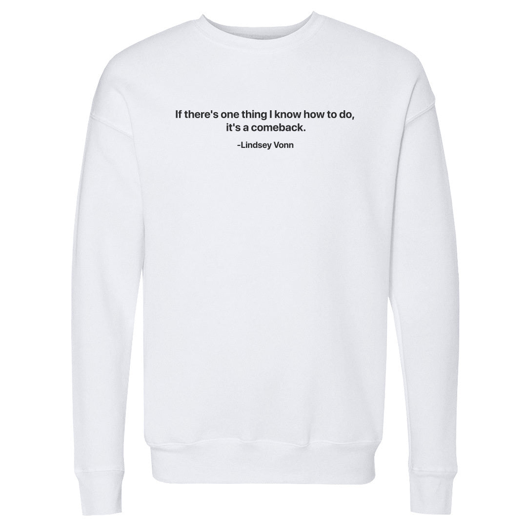 Lindsey Vonn Men's Crewneck Sweatshirt | 500 LEVEL