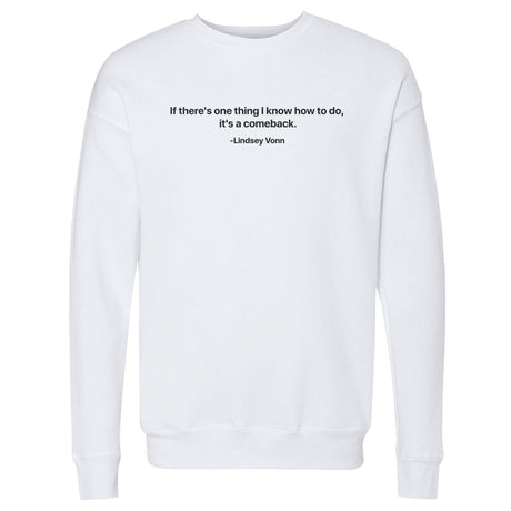 Lindsey Vonn Men's Crewneck Sweatshirt | 500 LEVEL