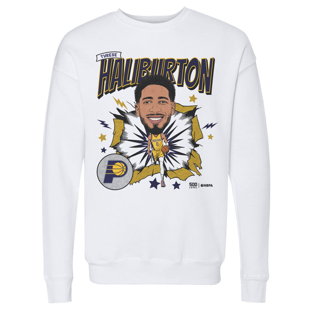 Tyrese Haliburton Men's Crewneck Sweatshirt | 500 LEVEL