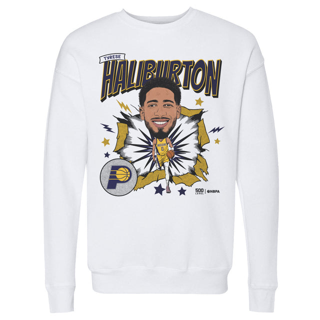 Tyrese Haliburton Men's Crewneck Sweatshirt | 500 LEVEL