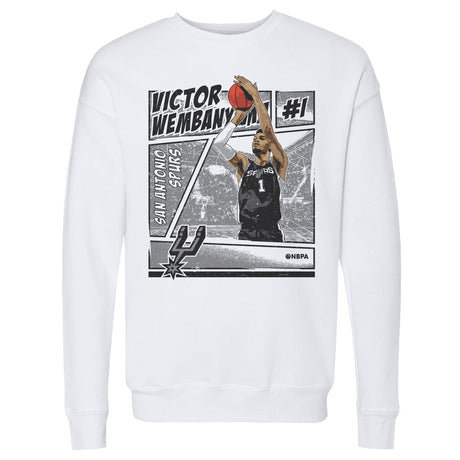 Victor Wembanyama Men's Crewneck Sweatshirt | 500 LEVEL