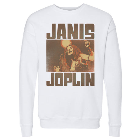 Janis Joplin Men's Crewneck Sweatshirt | 500 LEVEL