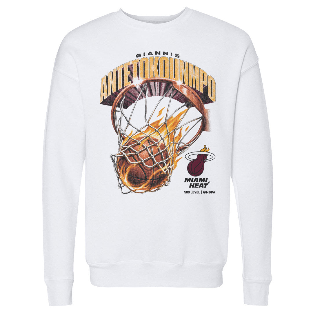 Giannis Antetokounmpo Men's Crewneck Sweatshirt | 500 LEVEL