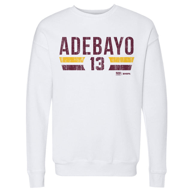 Bam Adebayo Men's Crewneck Sweatshirt | 500 LEVEL
