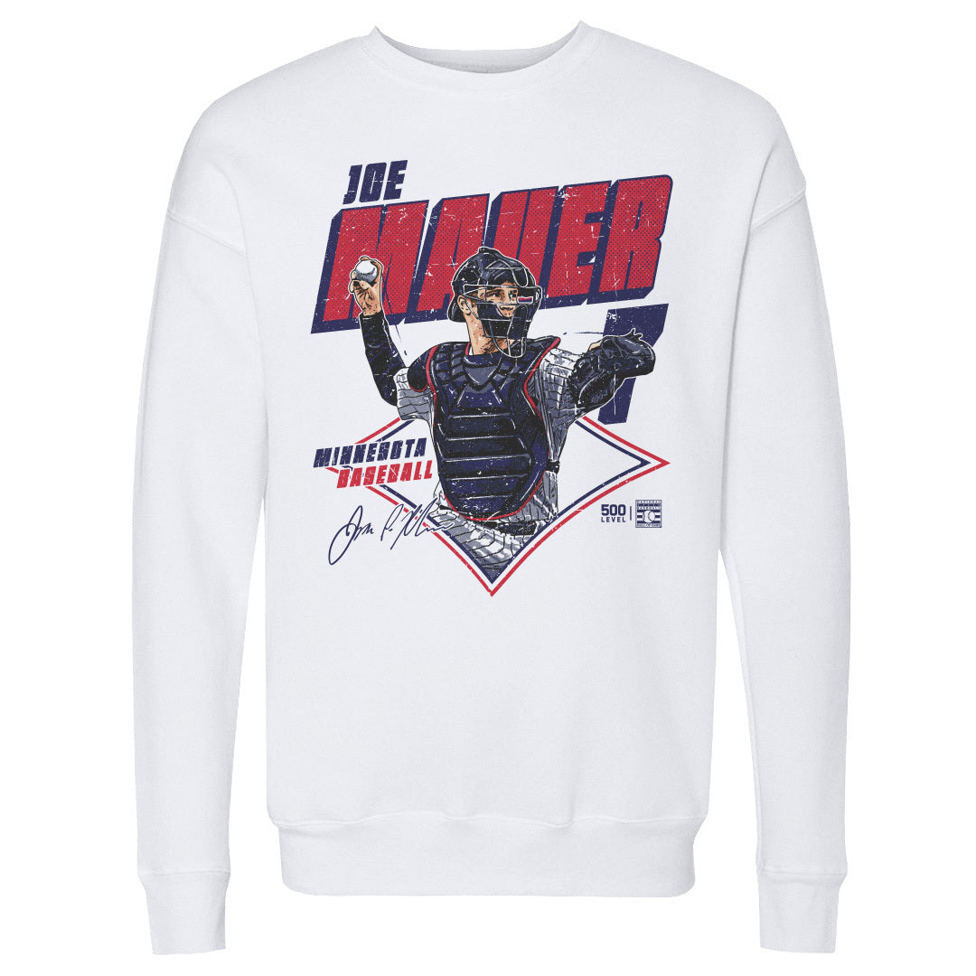 Joe Mauer Men's Crewneck Sweatshirt | 500 LEVEL