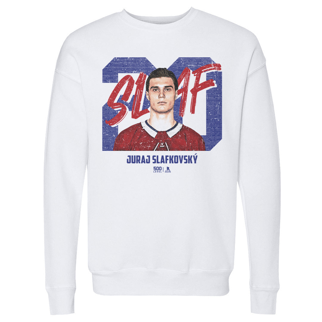 Juraj Slafkovsky Men's Crewneck Sweatshirt | 500 LEVEL