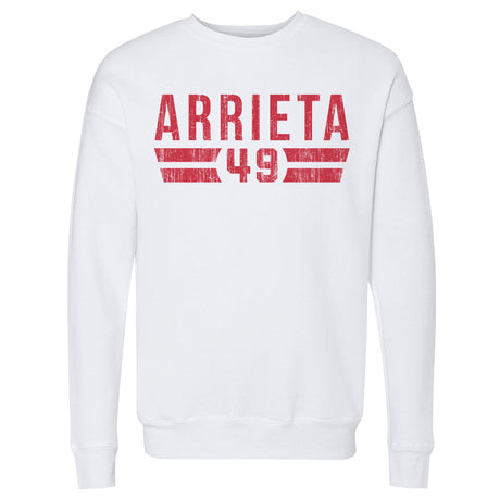 Jake Arrieta Men's Crewneck Sweatshirt | 500 LEVEL