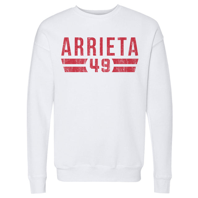 Jake Arrieta Men's Crewneck Sweatshirt | 500 LEVEL