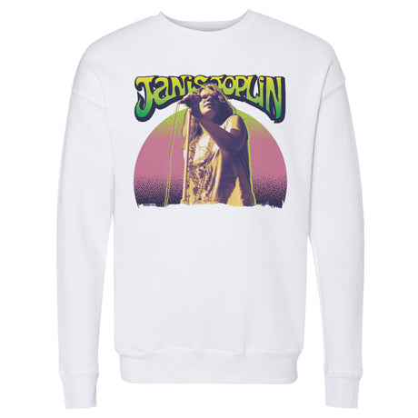 Janis Joplin Men's Crewneck Sweatshirt | 500 LEVEL