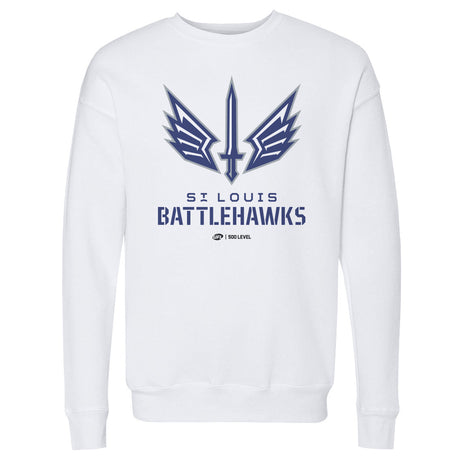 St. Louis Battlehawks Men's Crewneck Sweatshirt | 500 LEVEL