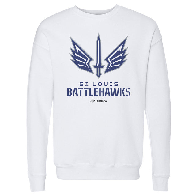 St. Louis Battlehawks Men's Crewneck Sweatshirt | 500 LEVEL