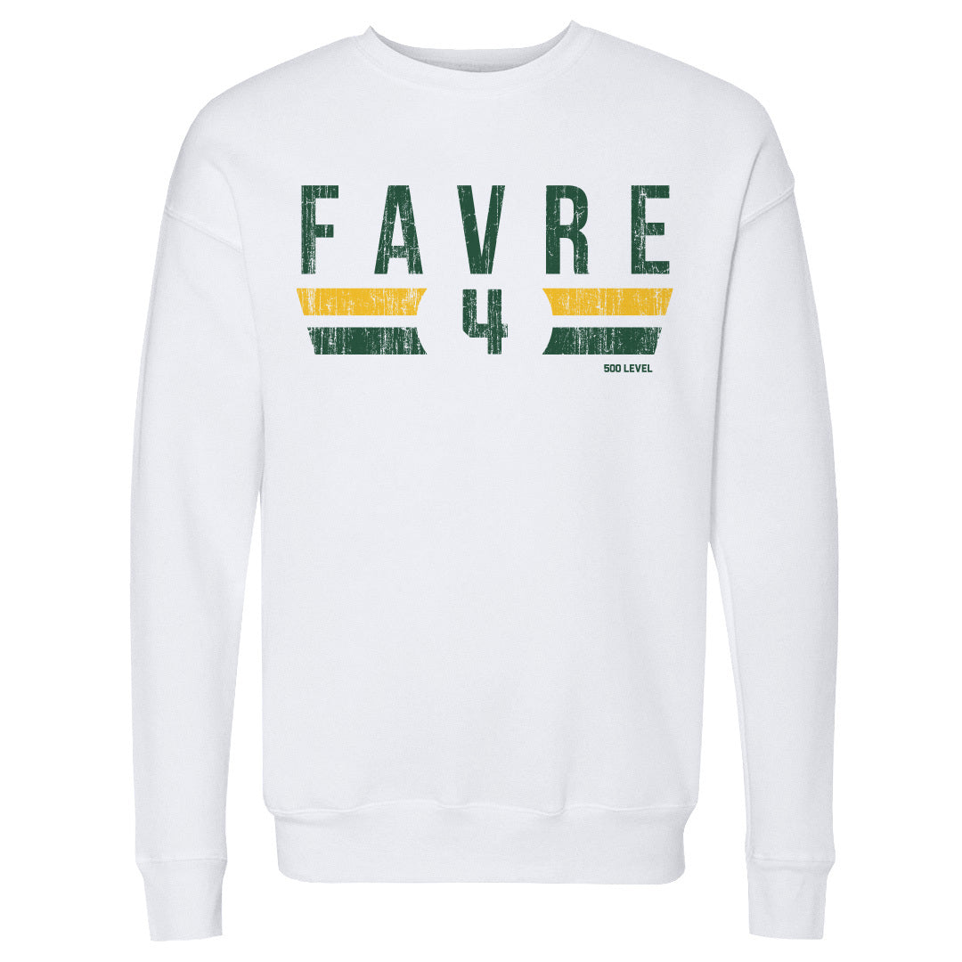 Brett Favre Men's Crewneck Sweatshirt | 500 LEVEL