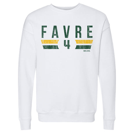 Brett Favre Men's Crewneck Sweatshirt | 500 LEVEL