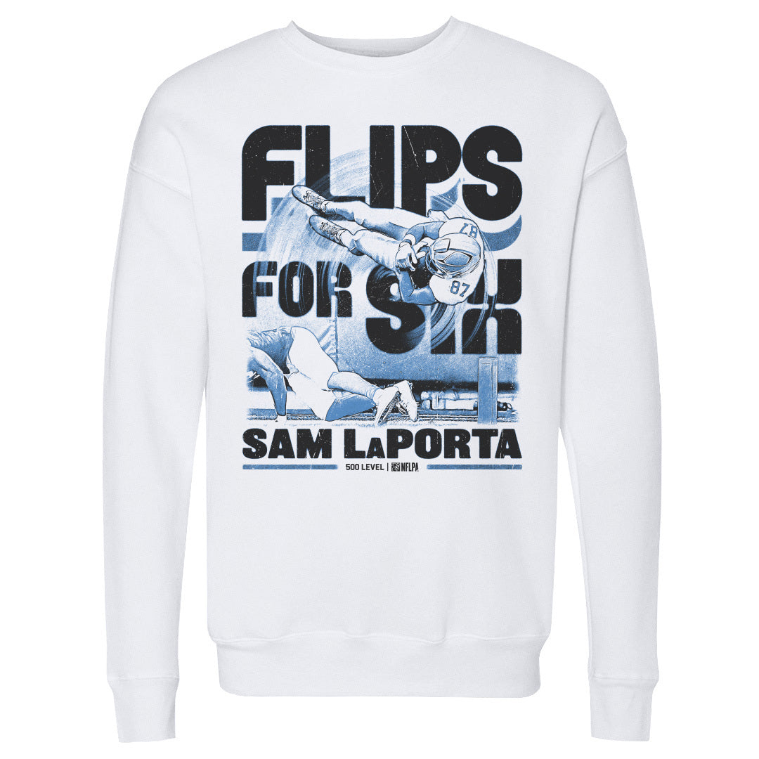 Sam LaPorta Men's Crewneck Sweatshirt | 500 LEVEL