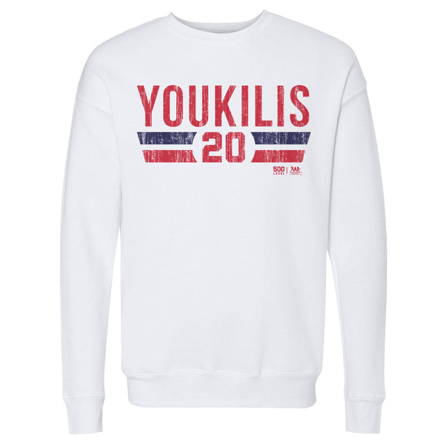 Kevin Youkilis Men's Crewneck Sweatshirt | 500 LEVEL