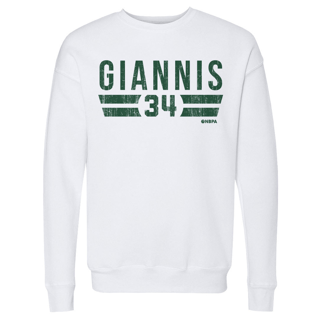 Giannis Antetokounmpo Men's Crewneck Sweatshirt | 500 LEVEL