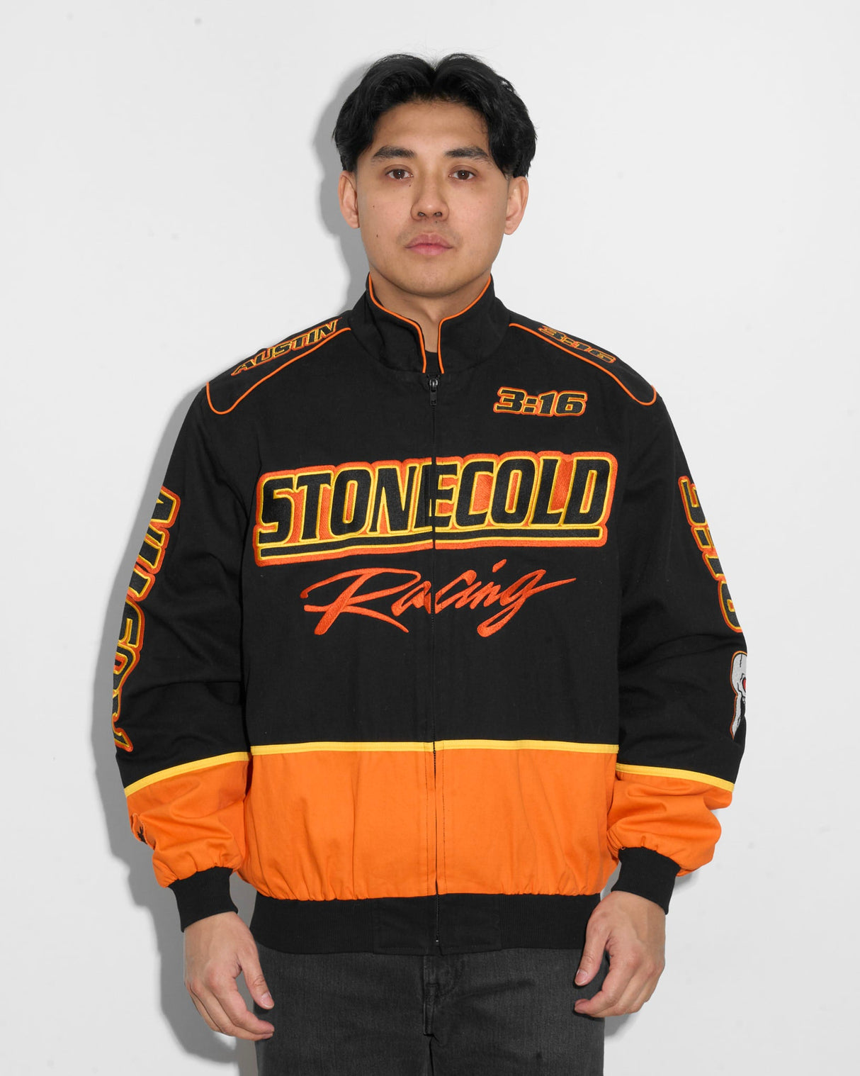 Stone Cold Steve Austin Lightweight Racing Jacket