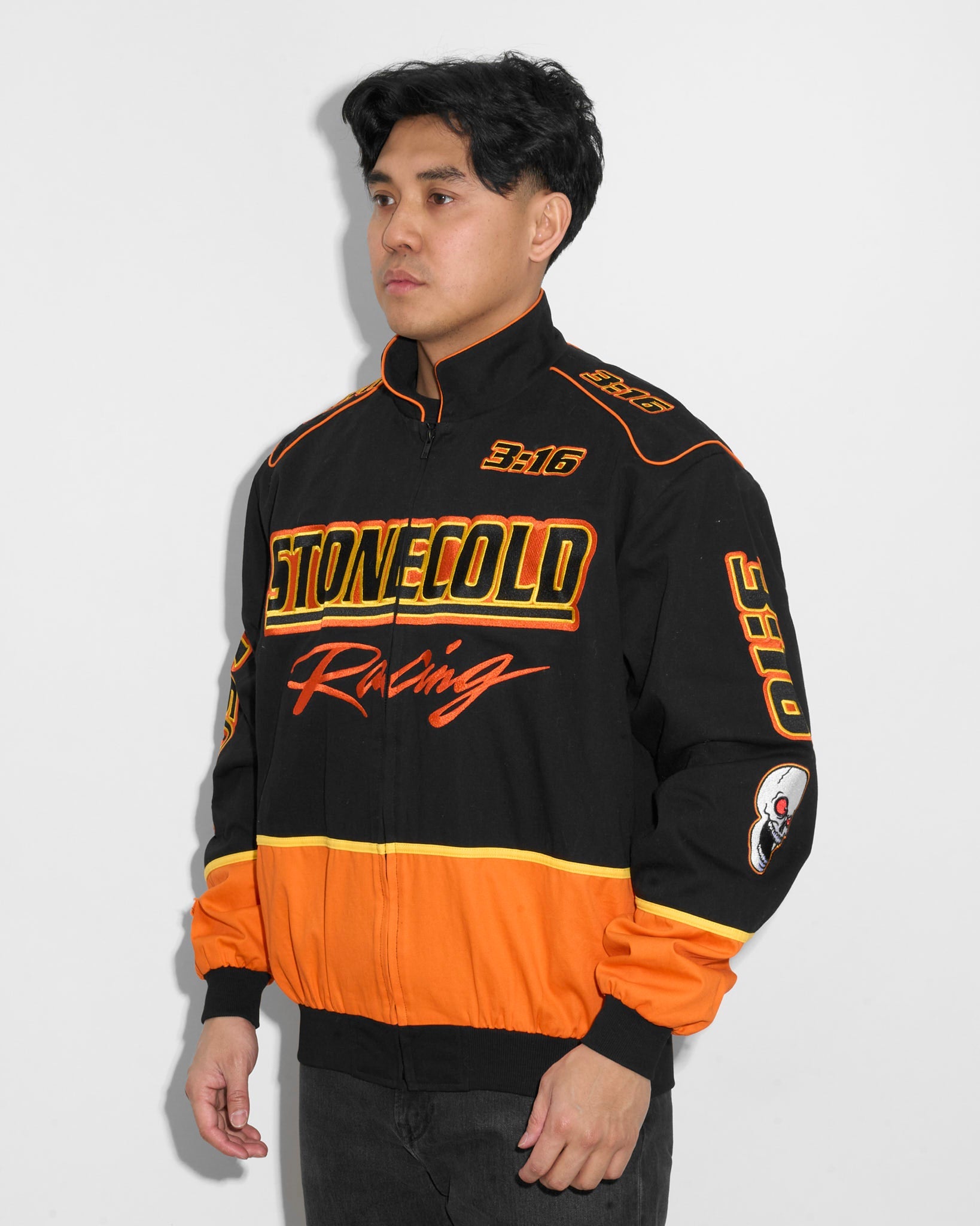 Stone Cold Steve Austin Lightweight Racing Jacket – 500 LEVEL