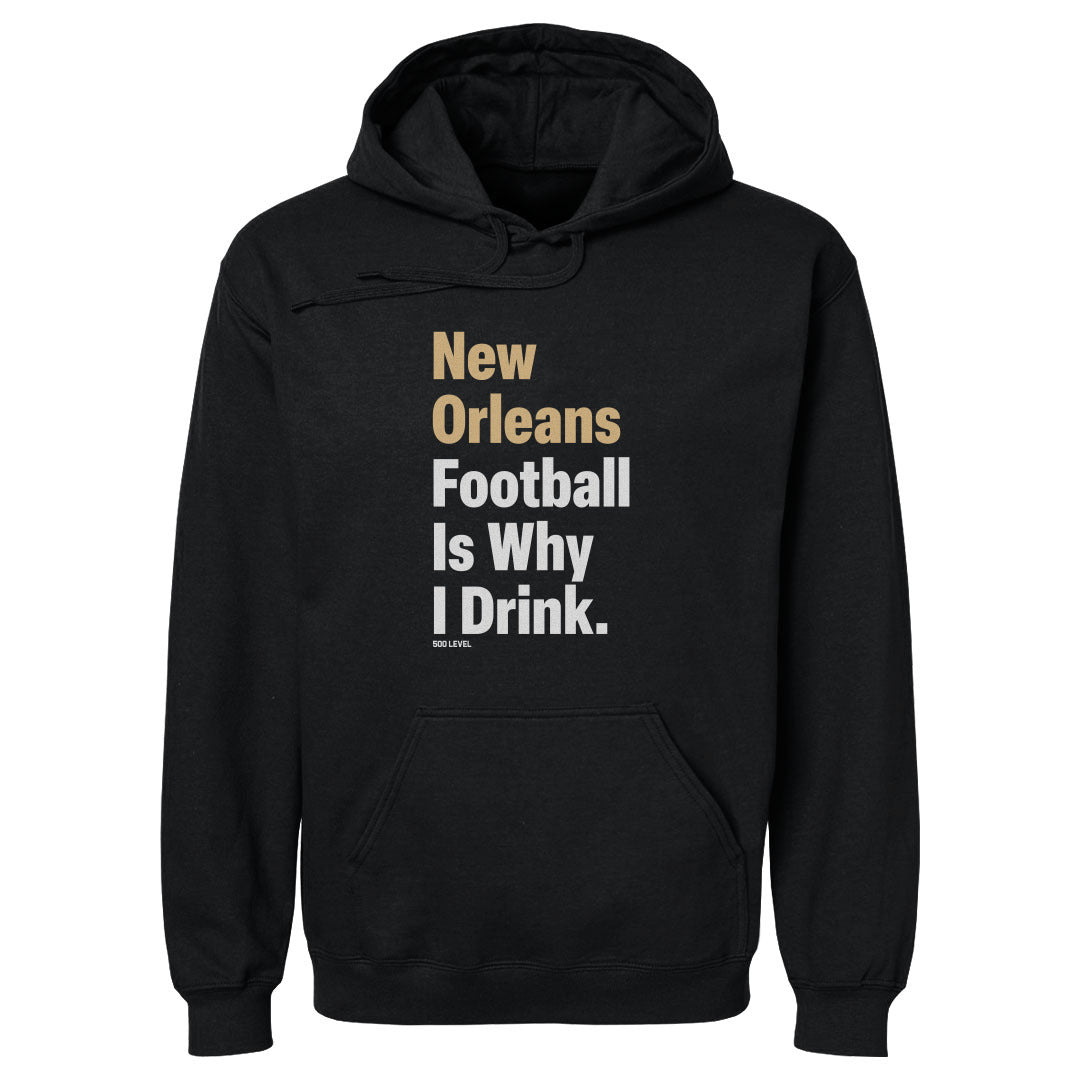 New Orleans Football Men's Hoodie | 500 LEVEL
