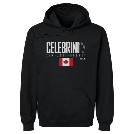 Macklin Celebrini Men's Hoodie | 500 LEVEL