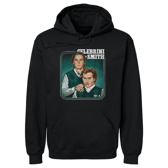 Macklin Celebrini Men's Hoodie | 500 LEVEL