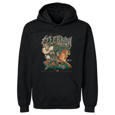 Macklin Celebrini Men's Hoodie | 500 LEVEL