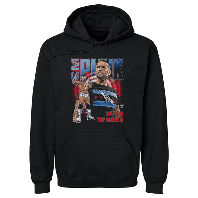 CM Punk Men's Hoodie | 500 LEVEL