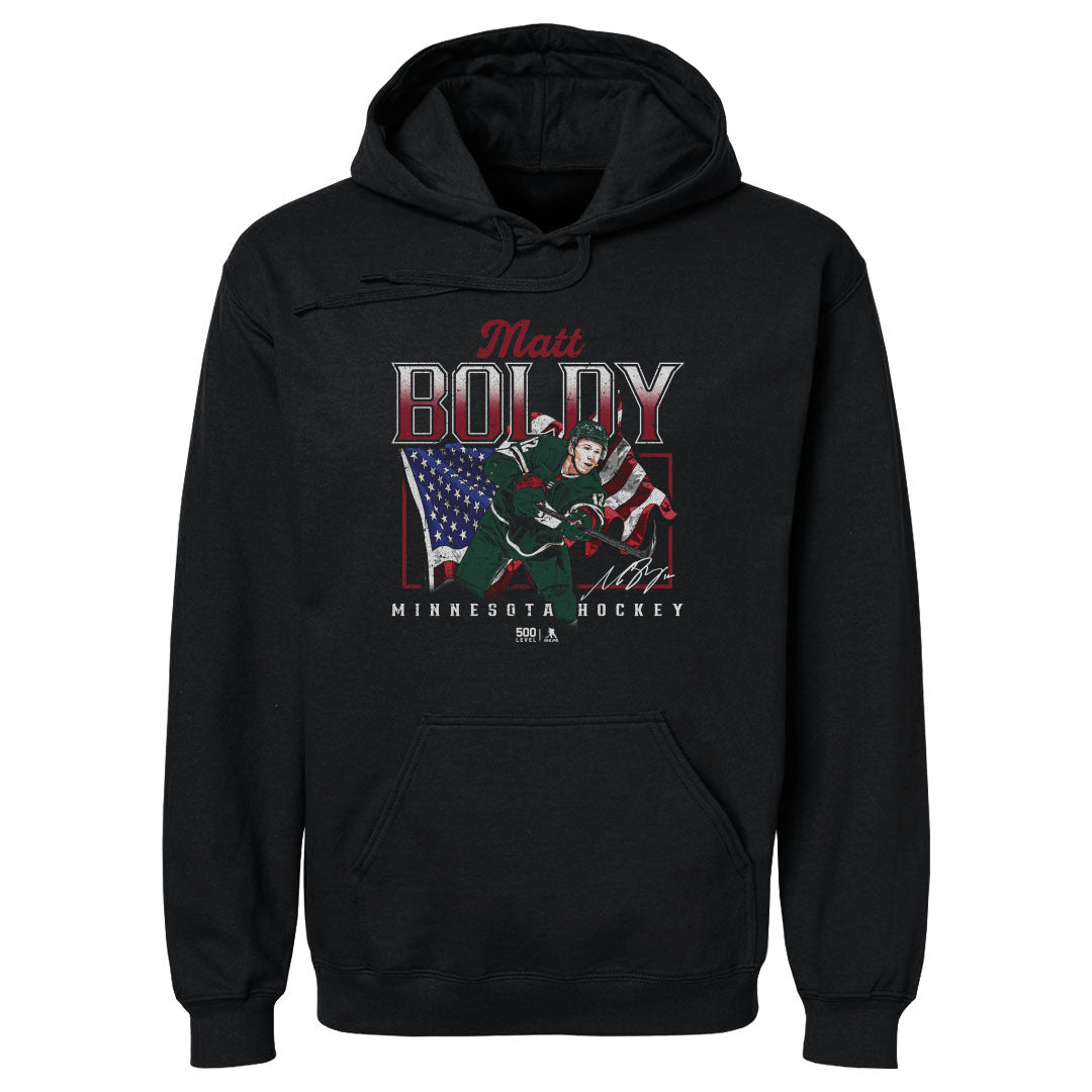 Matt Boldy Men's Hoodie | 500 LEVEL
