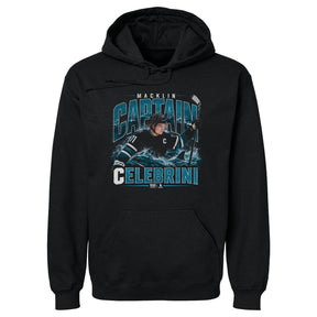 Macklin Celebrini Men's Hoodie | 500 LEVEL