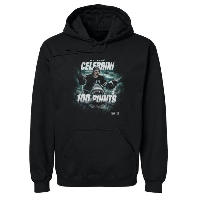 Macklin Celebrini Men's Hoodie | 500 LEVEL
