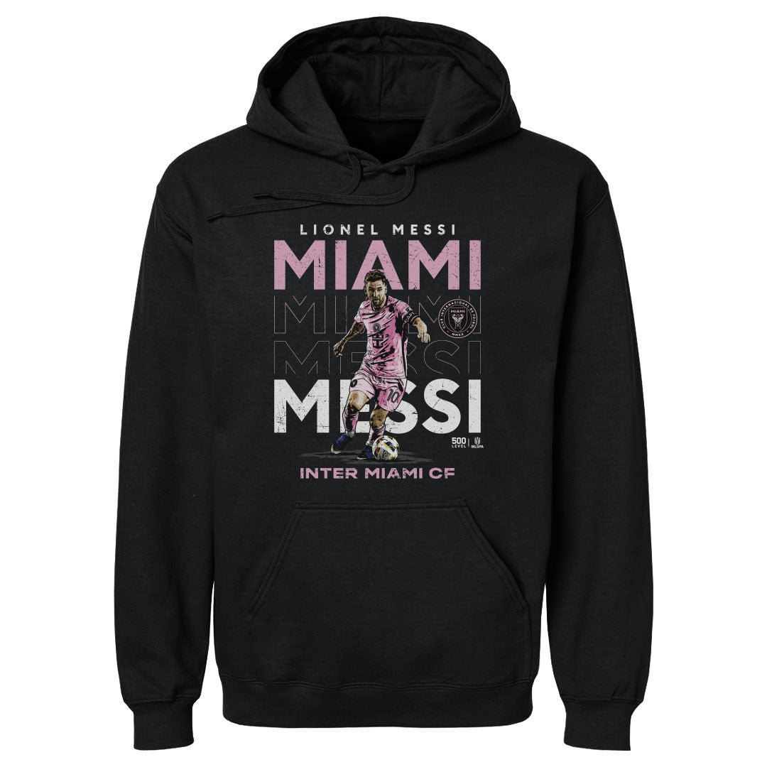Lionel Messi Hoodie | Inter Miami MLS & MLSPA Men's Hoodie | 500