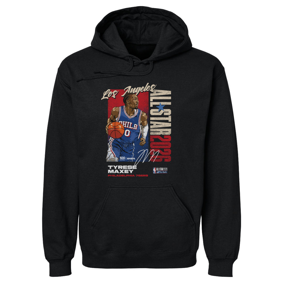 Tyrese Maxey Men's Hoodie | 500 LEVEL