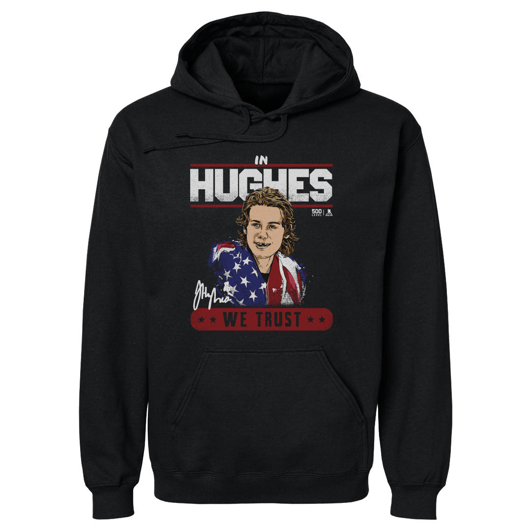 Jack Hughes Men's Hoodie | 500 LEVEL