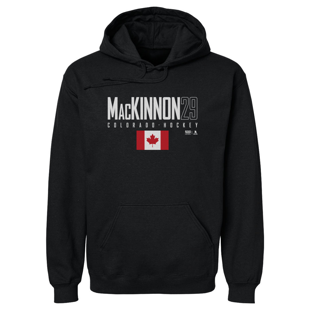 Nathan MacKinnon Men's Hoodie | 500 LEVEL