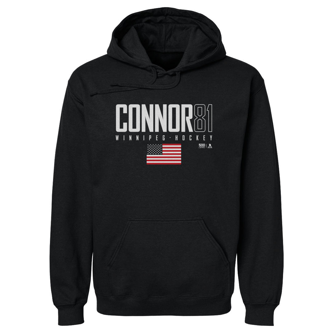 Kyle Connor Men's Hoodie | 500 LEVEL