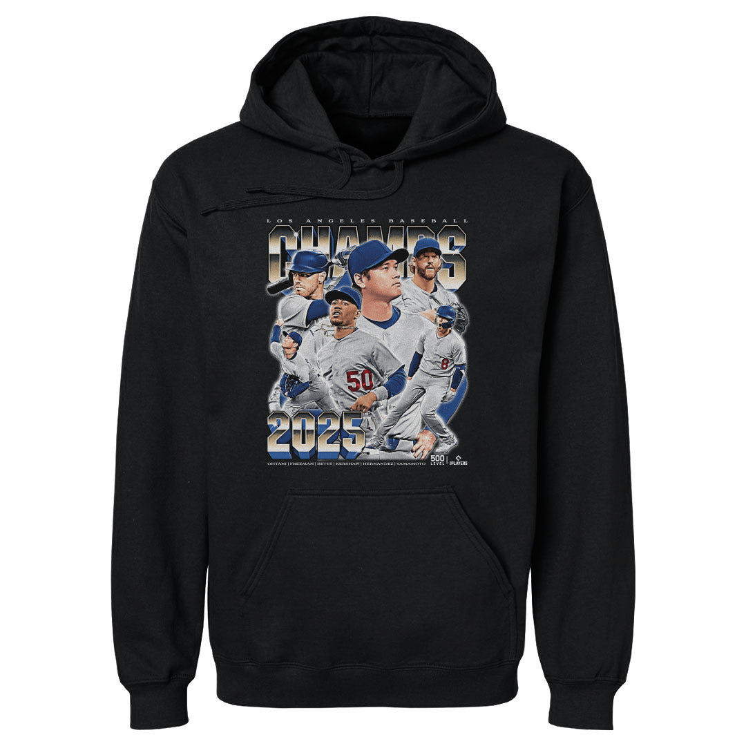 Los Angeles D Baseball Men's Hoodie | 500 LEVEL