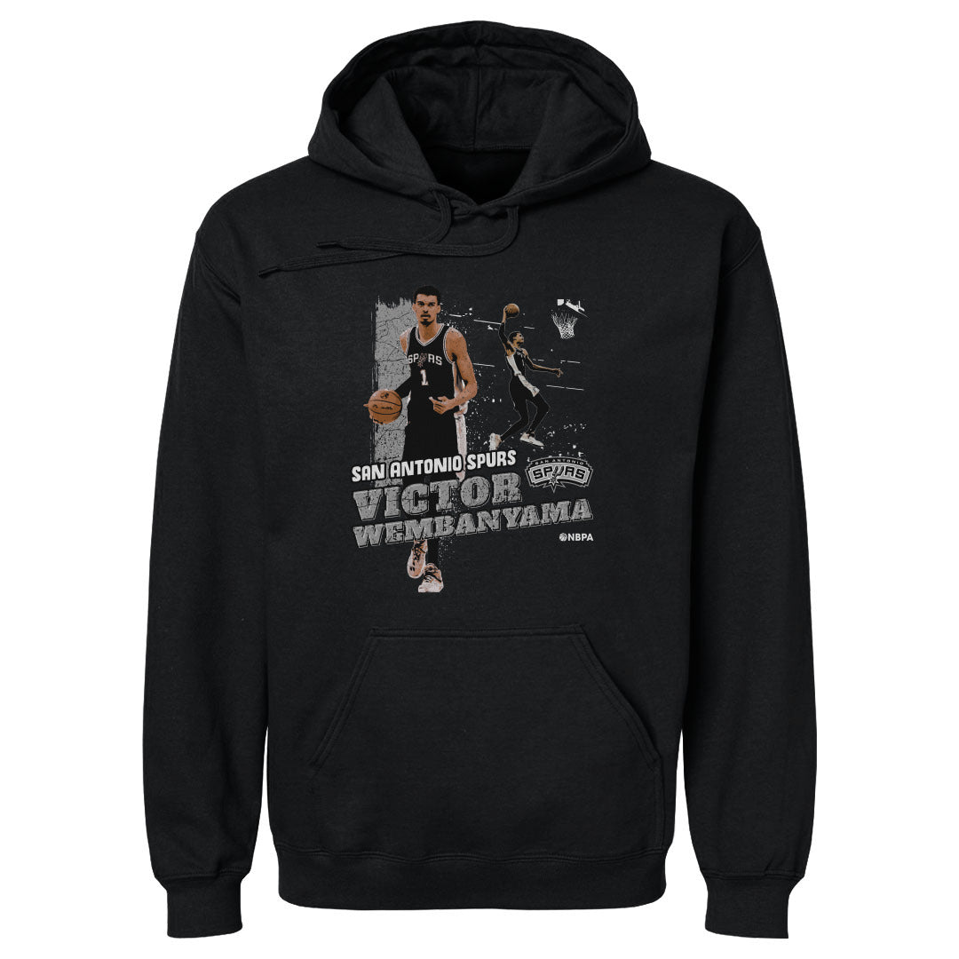 Victor Wembanyama San Antonio Spurs Gritty Men's Hoodie – 500 LEVEL