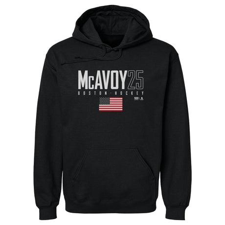 Charlie McAvoy Men's Hoodie | 500 LEVEL