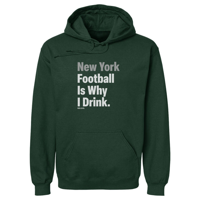 New York Football Men's Hoodie | 500 LEVEL