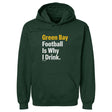 Green Bay Football Men's Hoodie | 500 LEVEL