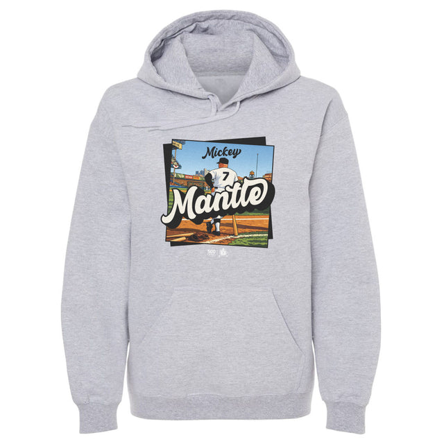 Mickey Mantle Men's Hoodie | 500 LEVEL