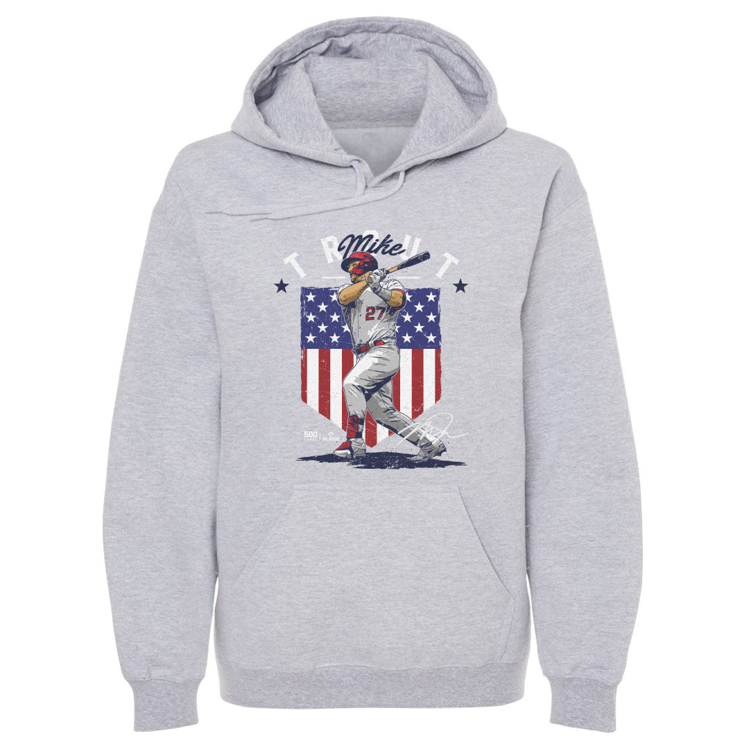 Mike Trout Men's Hoodie | 500 LEVEL